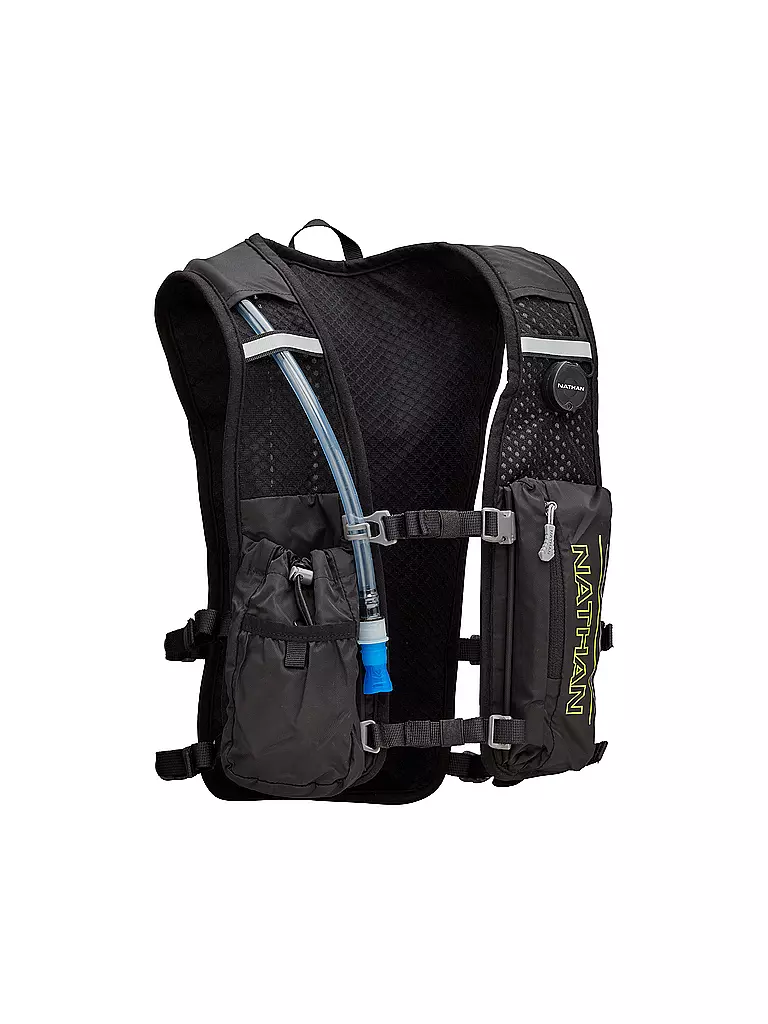 NATHAN | Sac à dos de course avec poche à eau 3L | Noir
