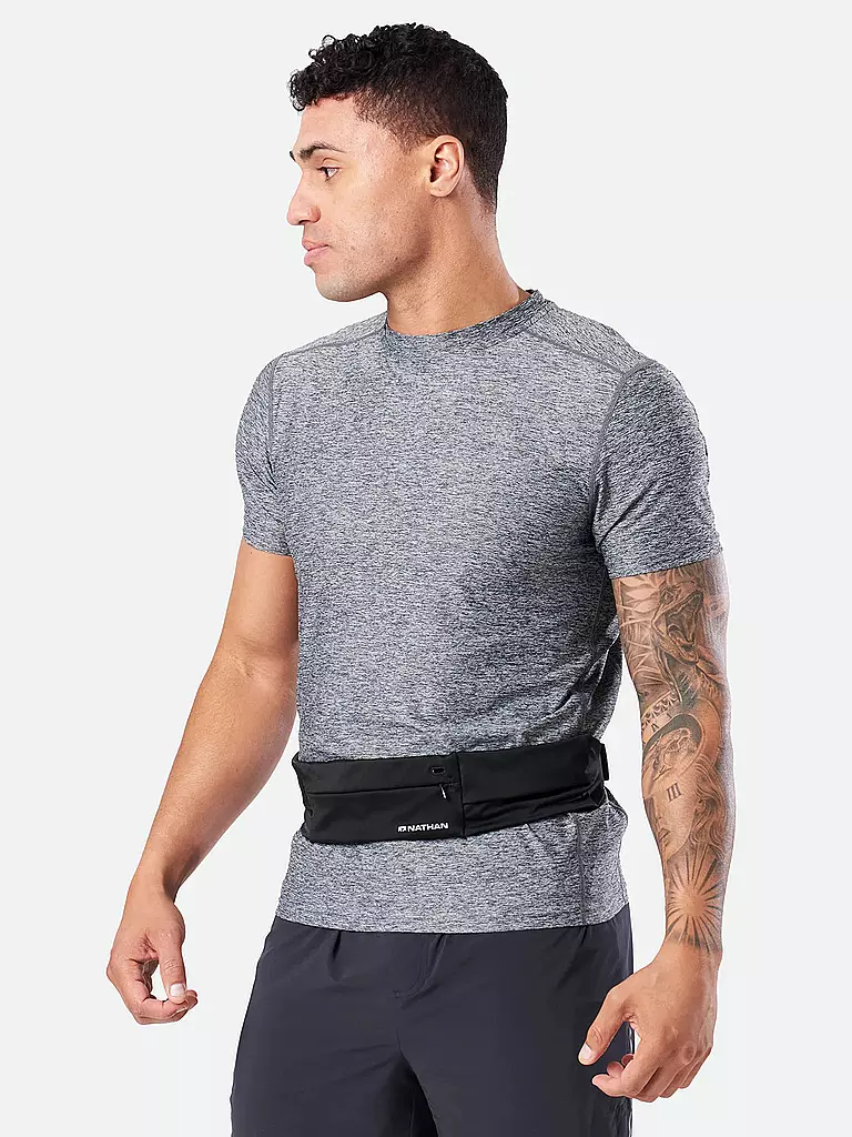 NATHAN | Sac banane Adjustable Fit Zipster 2.0 | Noir
