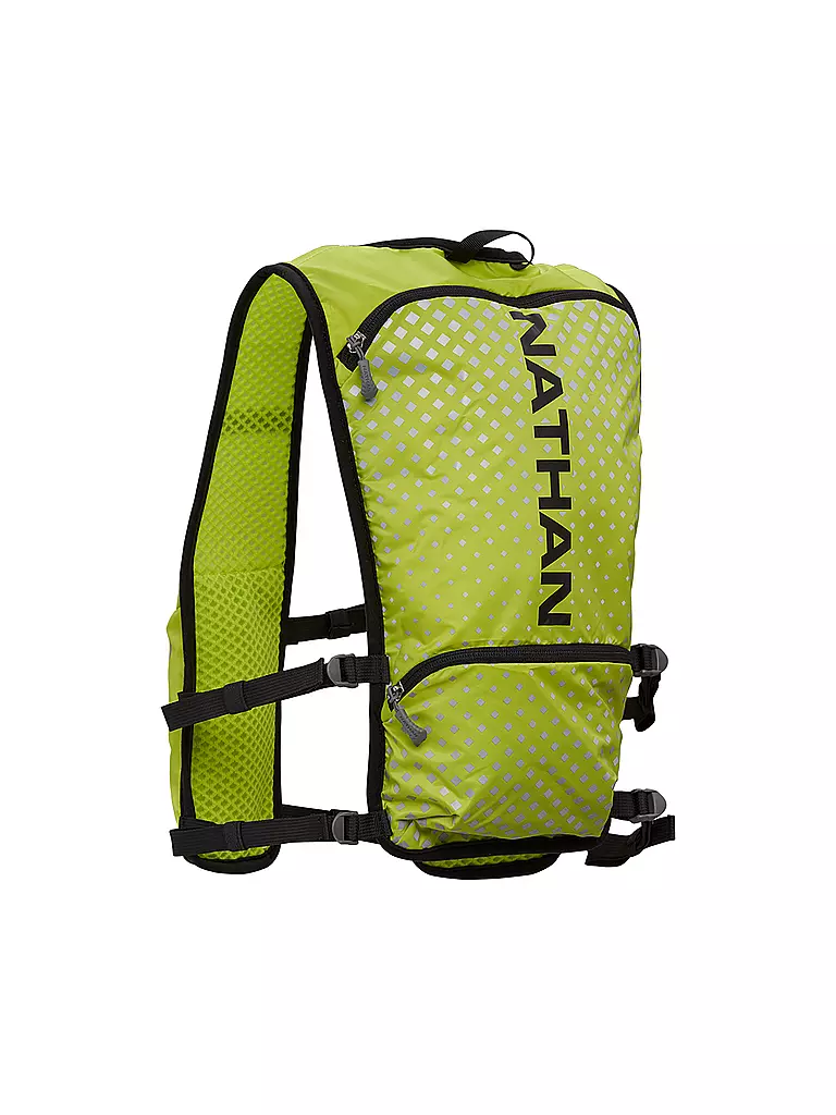 NATHAN | Sac d'hydratation Hypernight QuickStart 2.0 4L avec poche à eau de 1,5L | Jaune