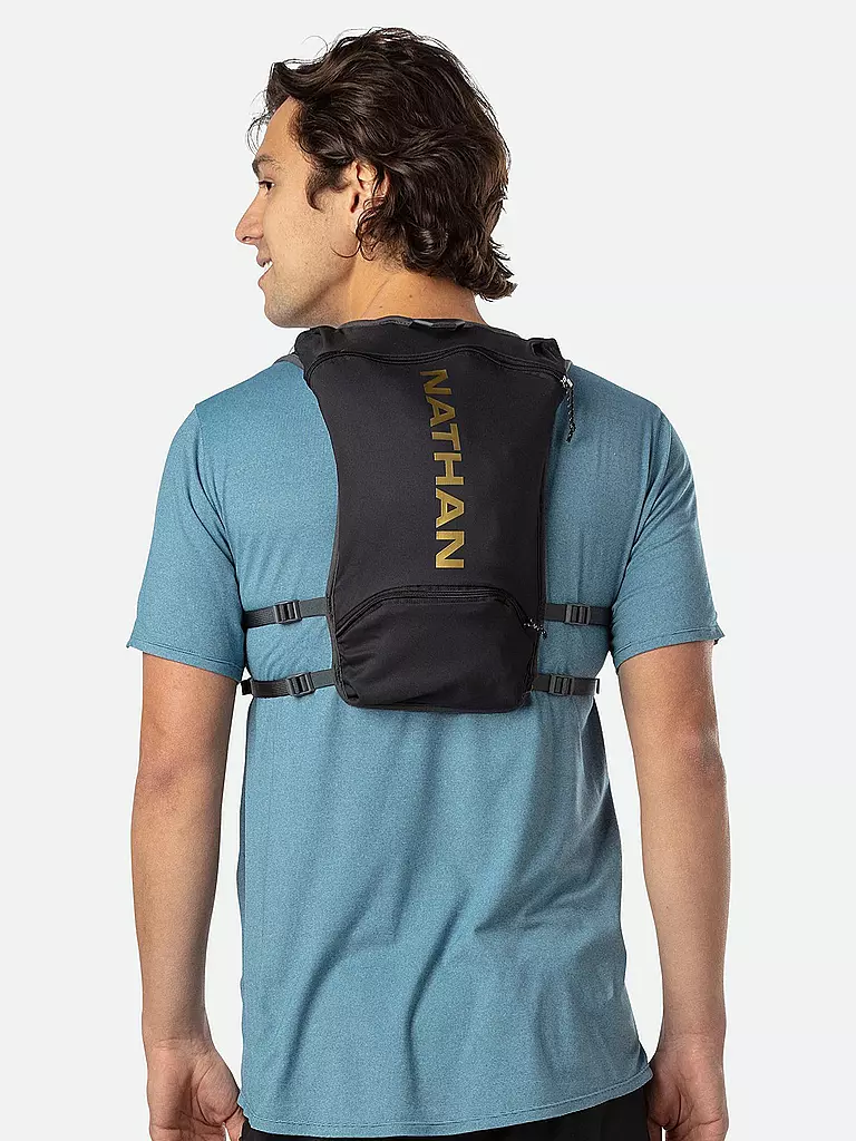 NATHAN | Trinkrucksack Quickstart 4L inkl. 1,5L Blase | Noir