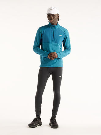 NEW BALANCE | T-shirt zippé de course pour homme RC Essentials Heat Grid