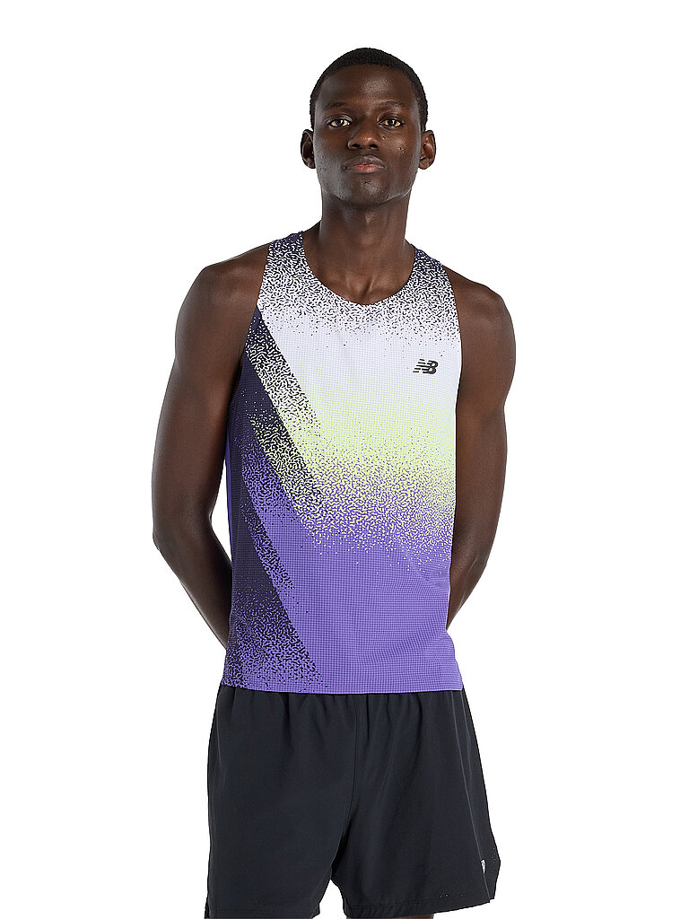 Débardeur de courses Race Day Ultra Light imprimé violet M