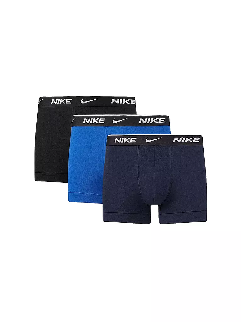 NIKE UNDERWEAR | Boxershorts Trunk Homme Lot de 3 | Bleu