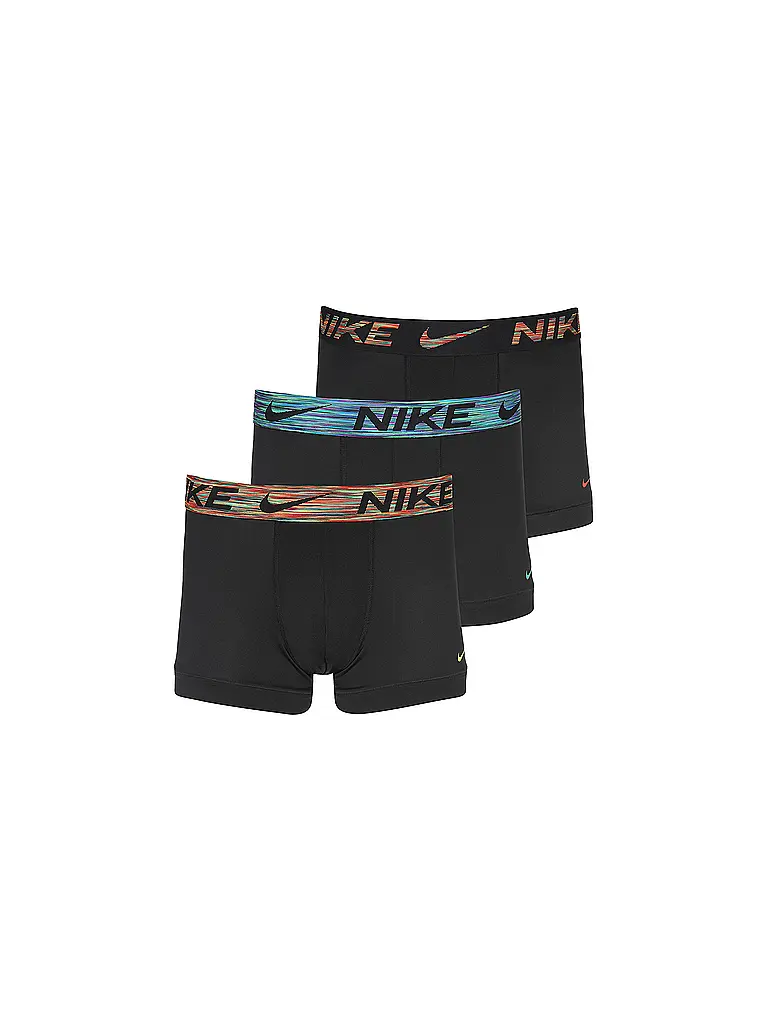 NIKE UNDERWEAR | Boxershorts Trunk Homme Lot de 3 | Noir