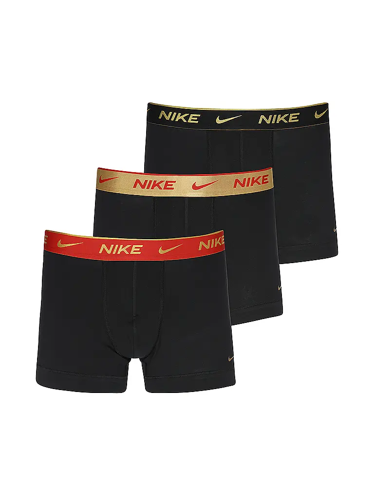 NIKE UNDERWEAR | Boxershorts Trunk Homme Lot de 3 | Noir