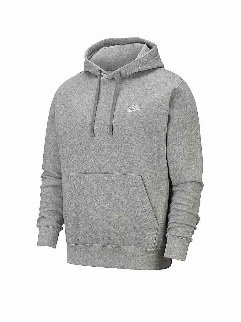 Sweat à capuche Sportswear Club Fleece gris XXL