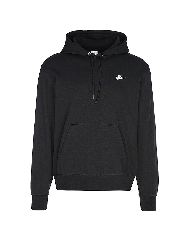 Sweat à capuche NK Club French Terry noir S
