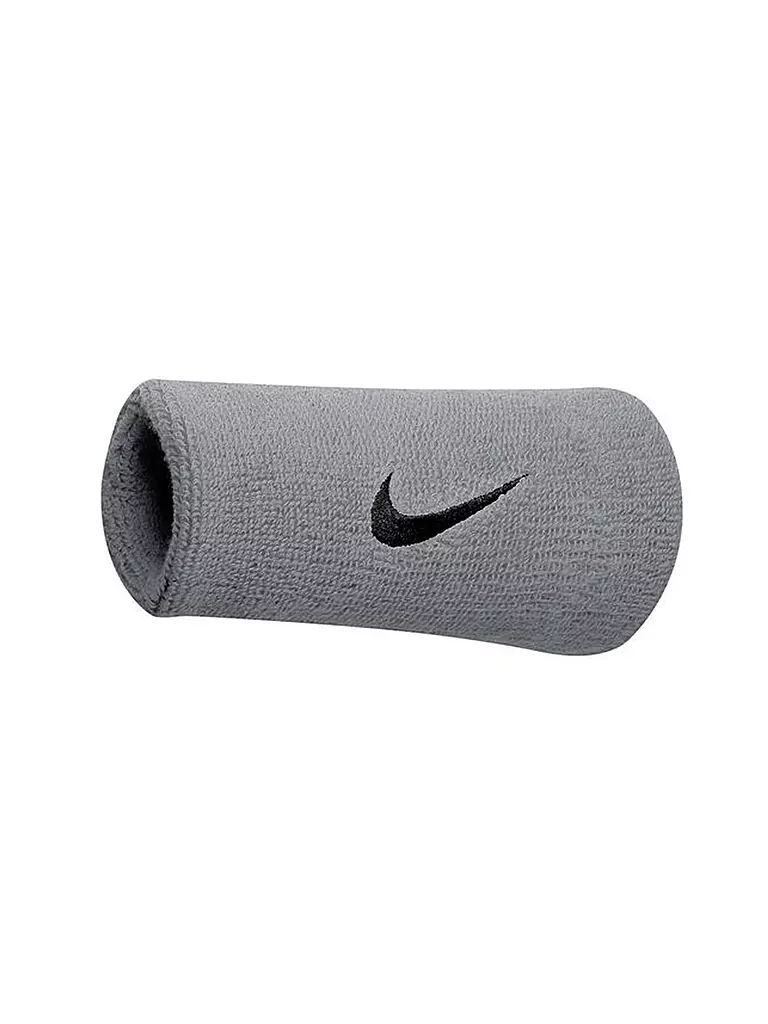 NIKE | Bandeau de poignet de tennis Swoosh Doublewide | Gris