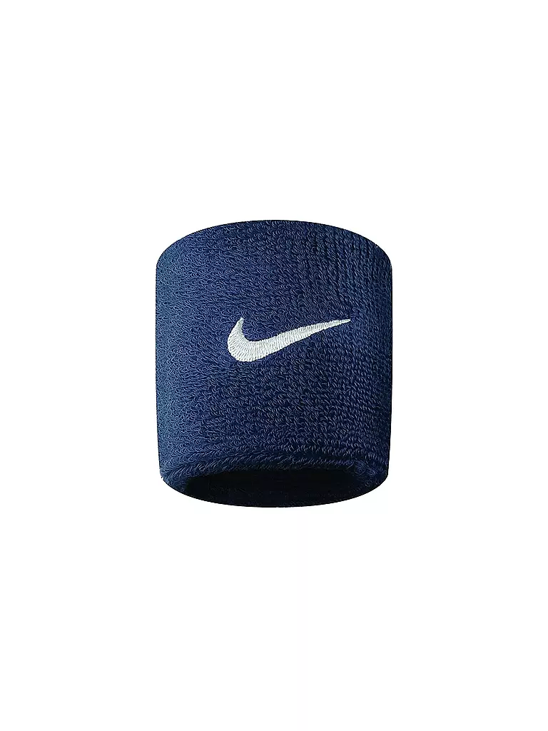 NIKE | Bandeau de poignet de tennis Swoosh | Bleu foncé