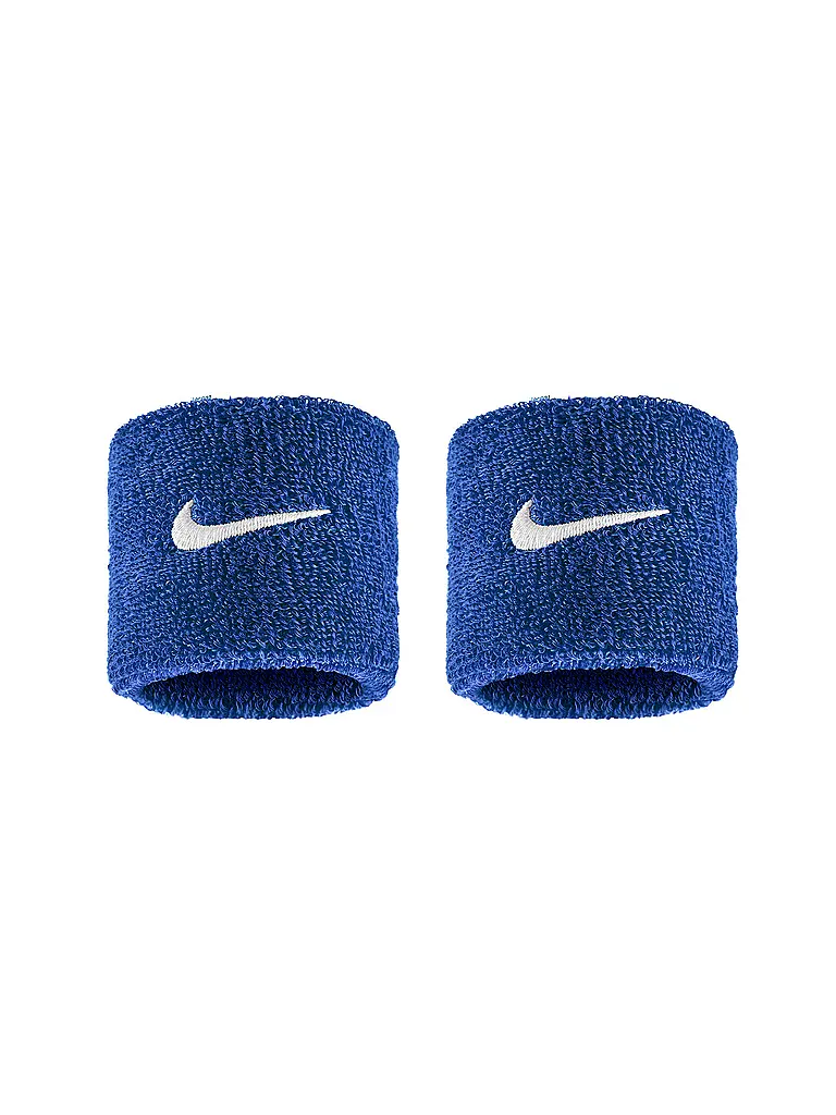 NIKE | Bandeaux de poignet Swoosh Classic, lot de 2 | Bleu