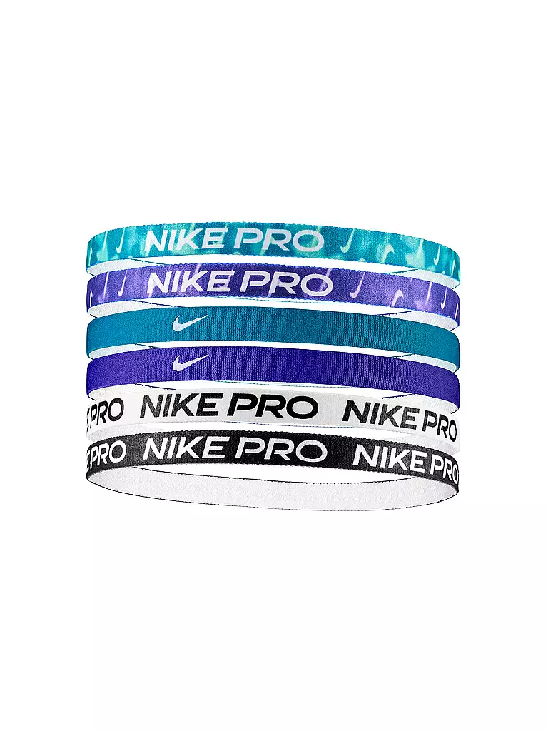 NIKE | Bandeaux pour femmes, lot de 6, imprimés | Vert foncé