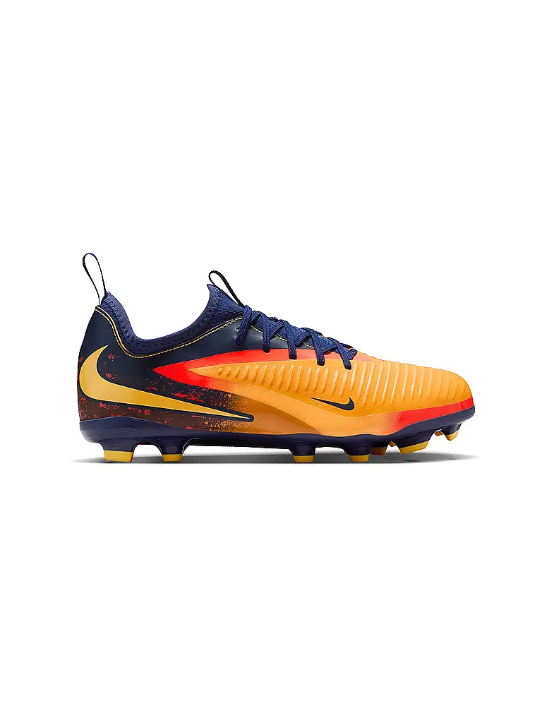 NIKE | Chaussures de football pour enfants Phantom 6 Low Academy Erling Haaland | Orange