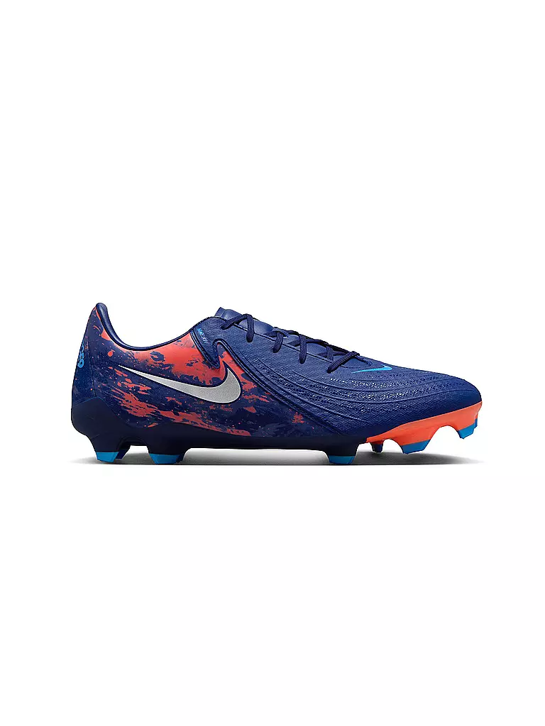 NIKE | Chaussures de football pour hommes Phantom GX II Haaland à crampons | Bleu foncé