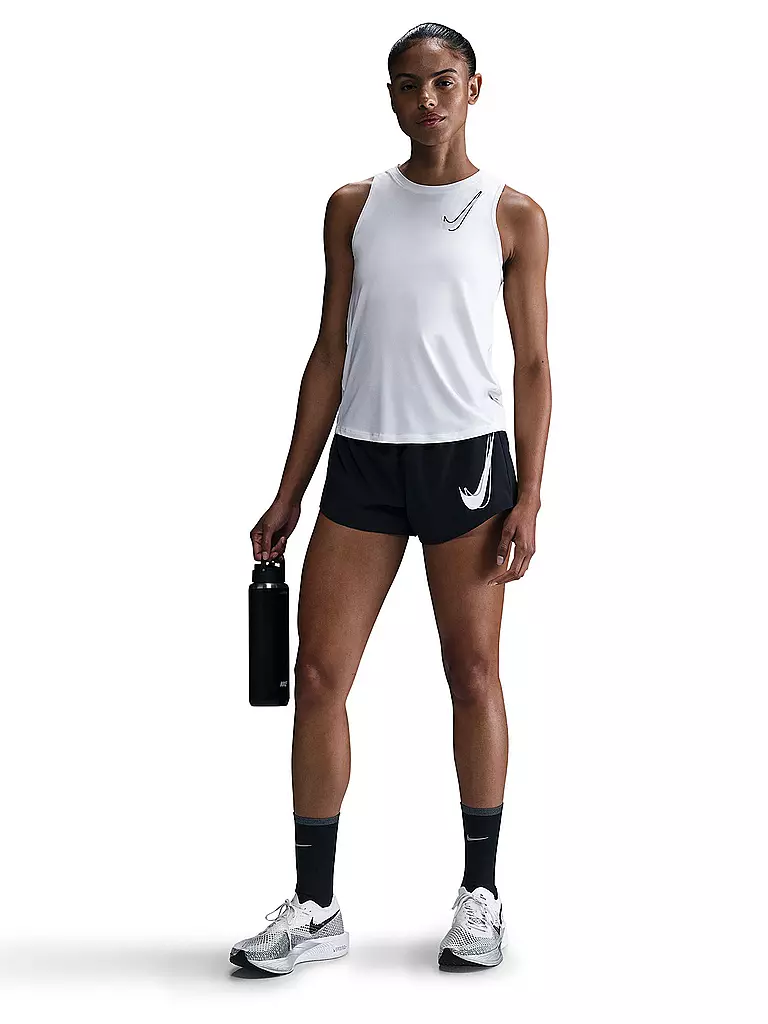 NIKE | Débardeur de course One Swoosh pour femme | Blanc