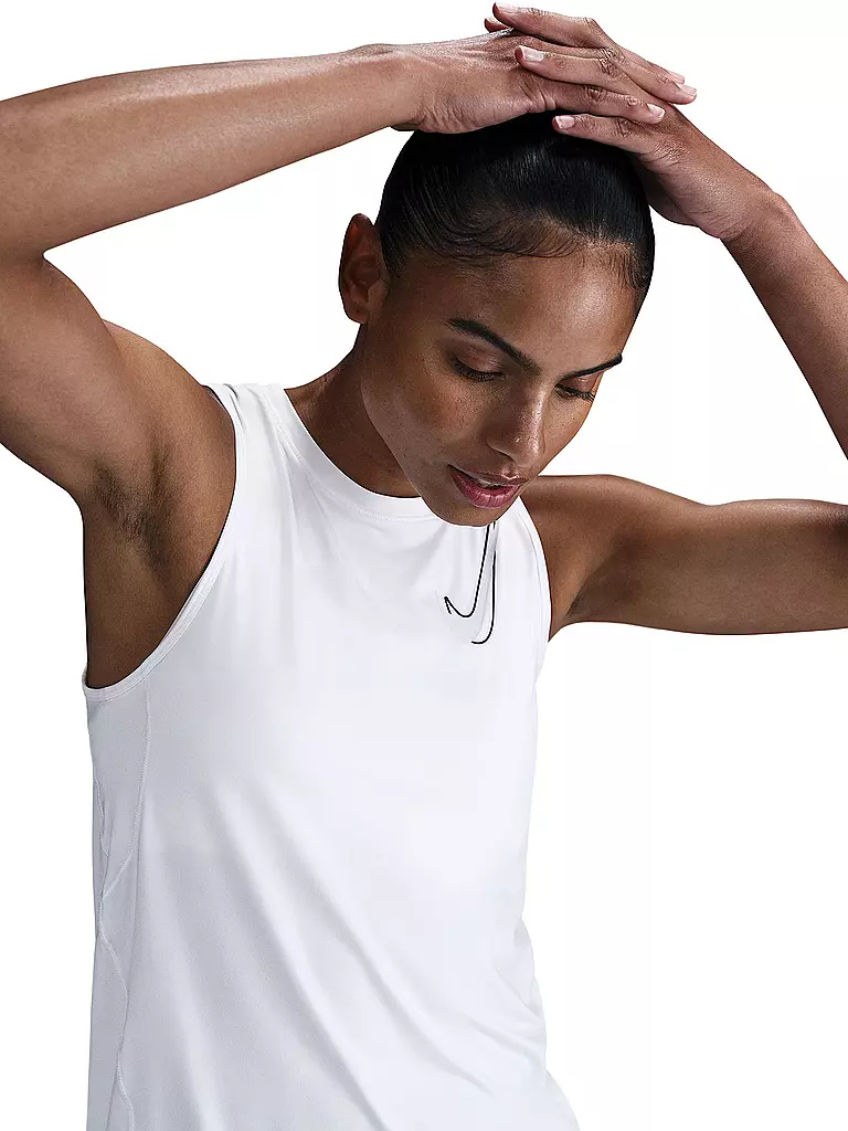 NIKE | Débardeur de course One Swoosh pour femme | Blanc