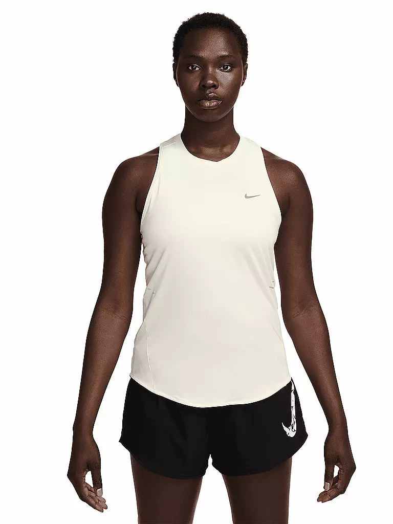 NIKE | Débardeur de course Swift pour femme | Beige