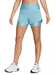 NIKE | Damen 2in1 Laufshort Dri-FIT Swift | Bleu clair