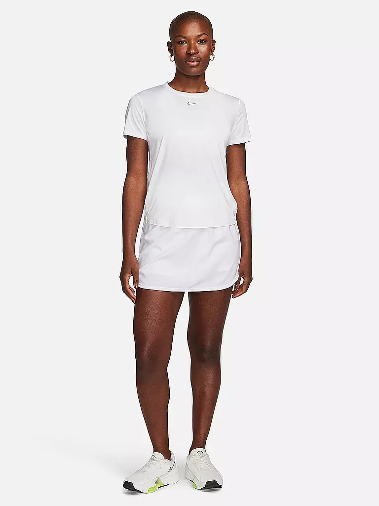 NIKE | Damen Fitnessshirt One Classic Dri-FIT | Blanc