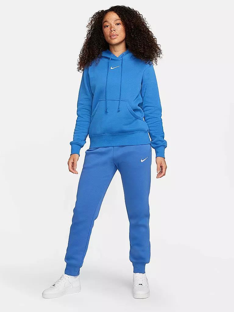 NIKE | Damen Hoodie Sportswear Phoenix Fleece | Bleu