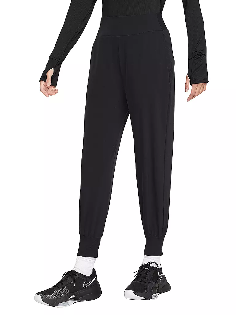NIKE | Damen Jogginghose Dri-FIT Bliss | Noir