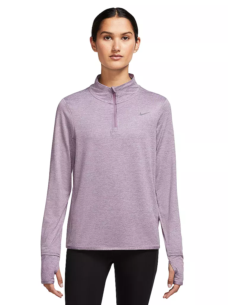 NIKE | Damen Laufshirt Dri-FIT Swift Element UV | Lilas