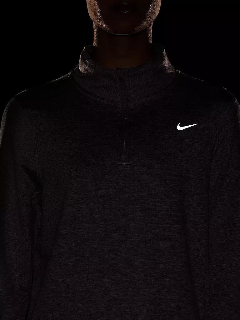 NIKE | Damen Laufshirt Dri-FIT Swift Element UV | Lilas
