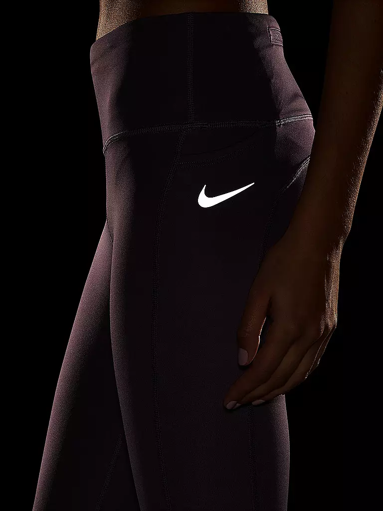 NIKE | Damen Lauftight Epic Fast Mid Rise | Lilas