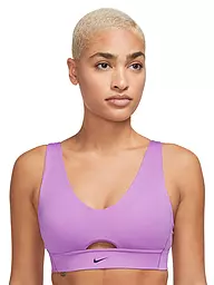 NIKE | Damen Sport-BH Indy Plunge Cutout Medium Support | Rose