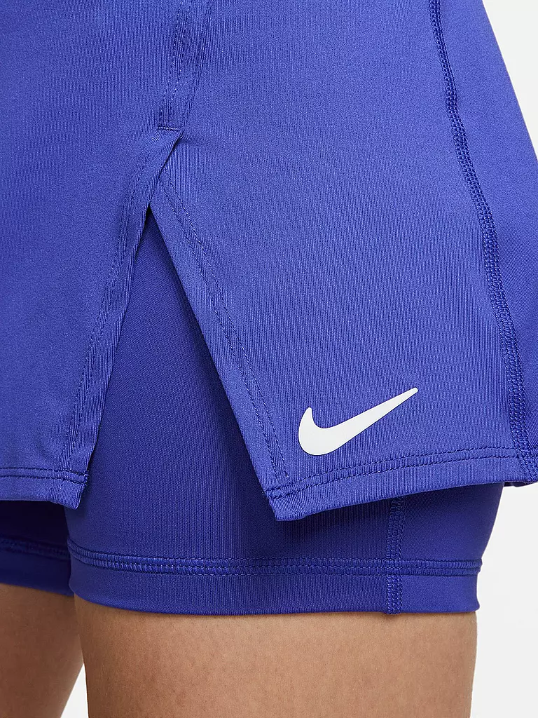 NIKE | Damen Tennisrock NikeCourt Dri-FIT Victory | Bleu