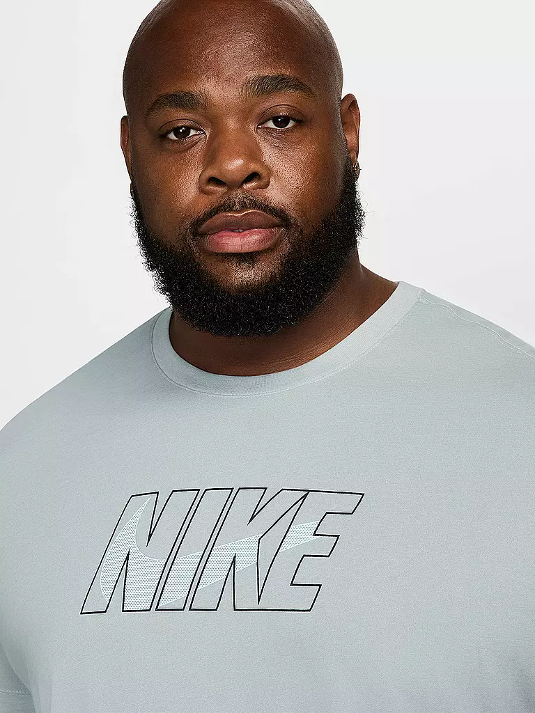 NIKE | Herren Fitnessshirt Dri-FIT | Gris