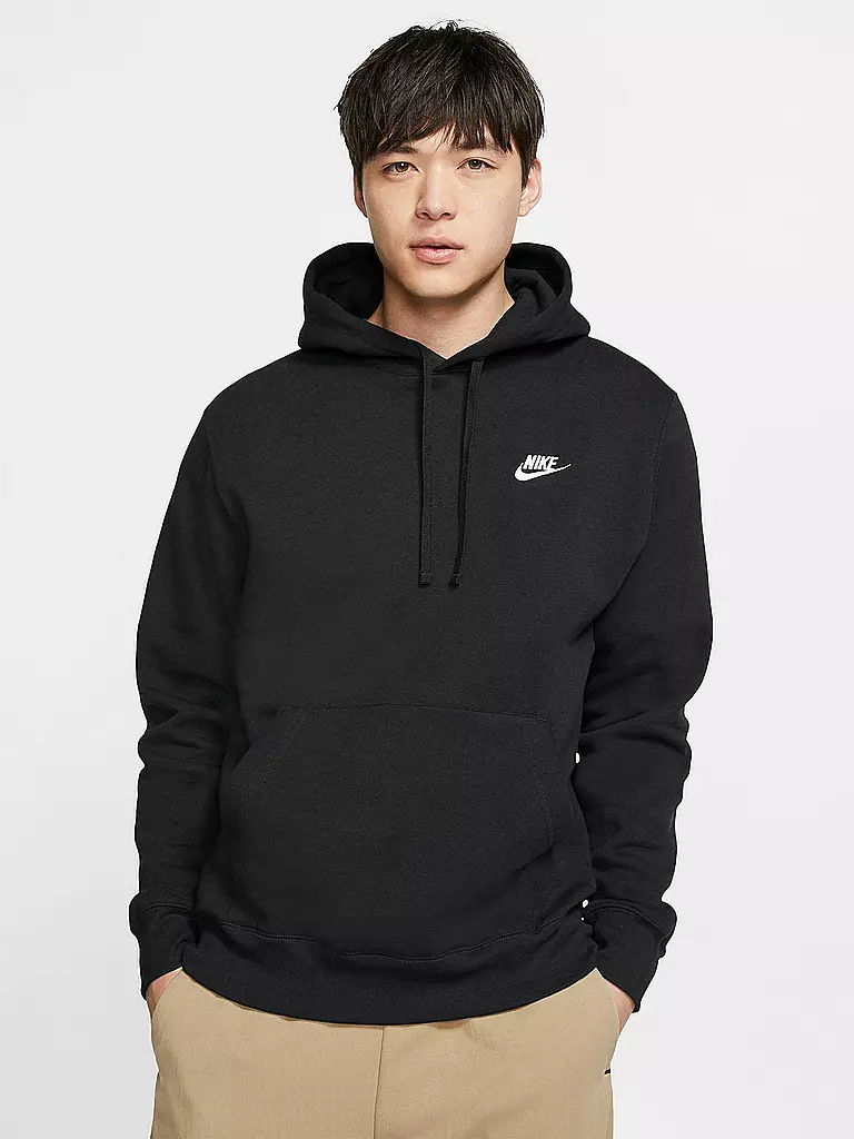 NIKE | Herren Hoddie Sportswear Club Fleece | Noir