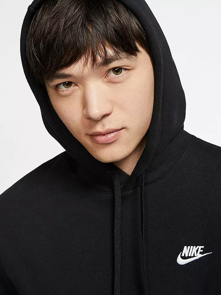 NIKE | Herren Hoddie Sportswear Club Fleece | Noir