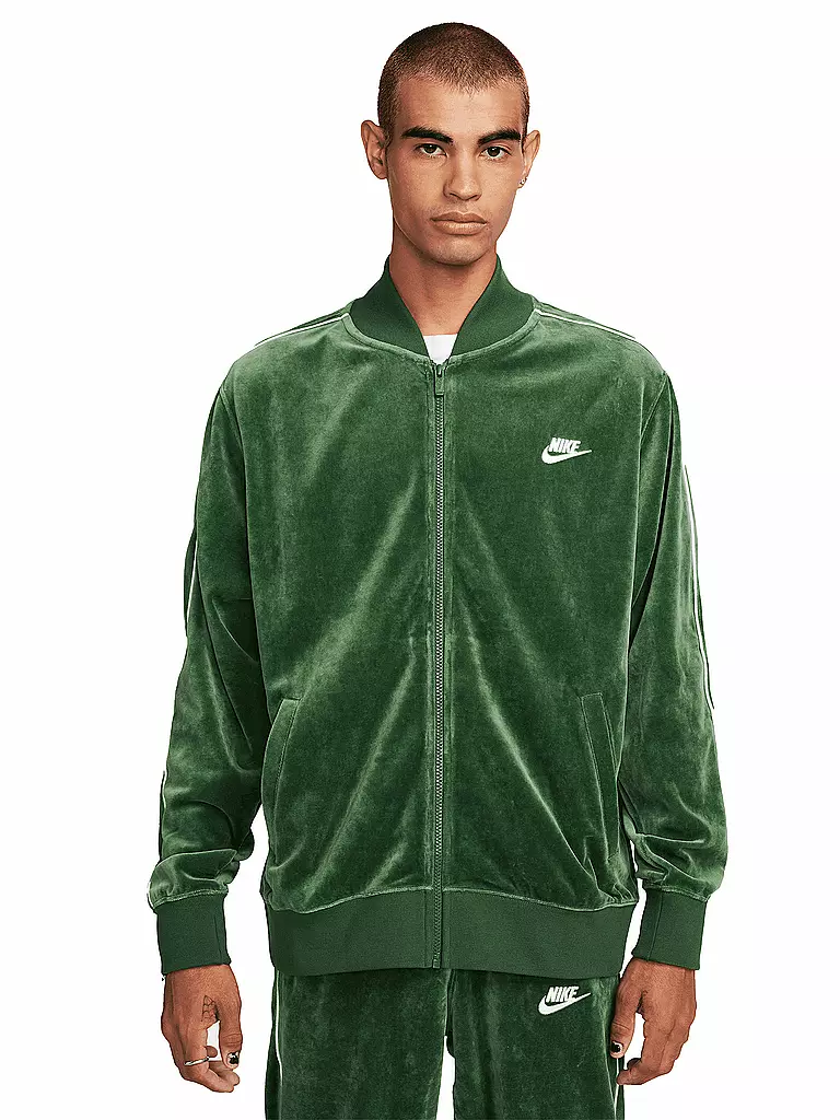 NIKE | Herren Jacke Club | Vert foncé