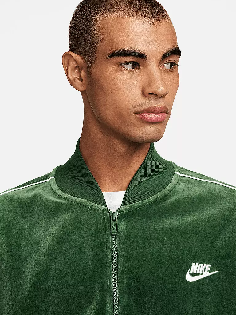 NIKE | Herren Jacke Club | Vert foncé