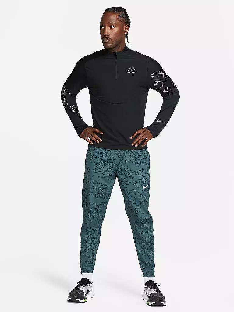 NIKE | Herren Laufhose Dri-FIT Run Division Challenger | Pétrole