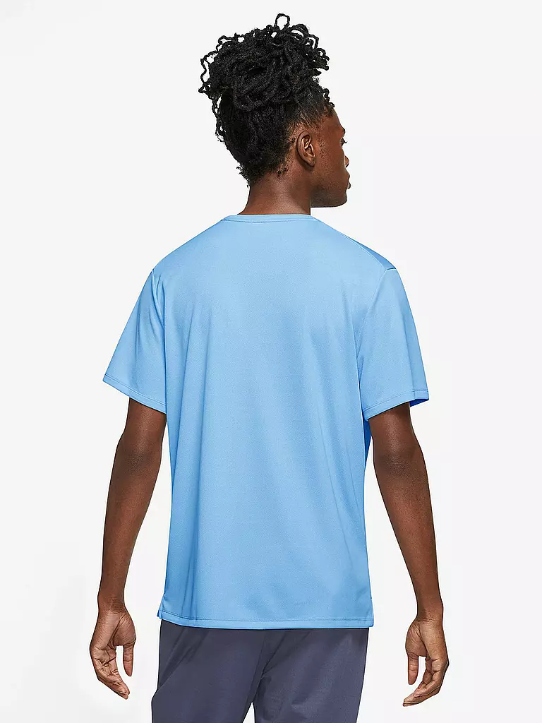 NIKE | Herren Laufshirt Dri-FIT UV Miler | Bleu