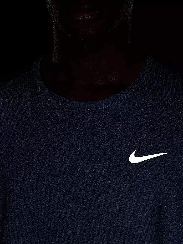 NIKE | Herren Laufshirt Dri-FIT UV Miler | Bleu