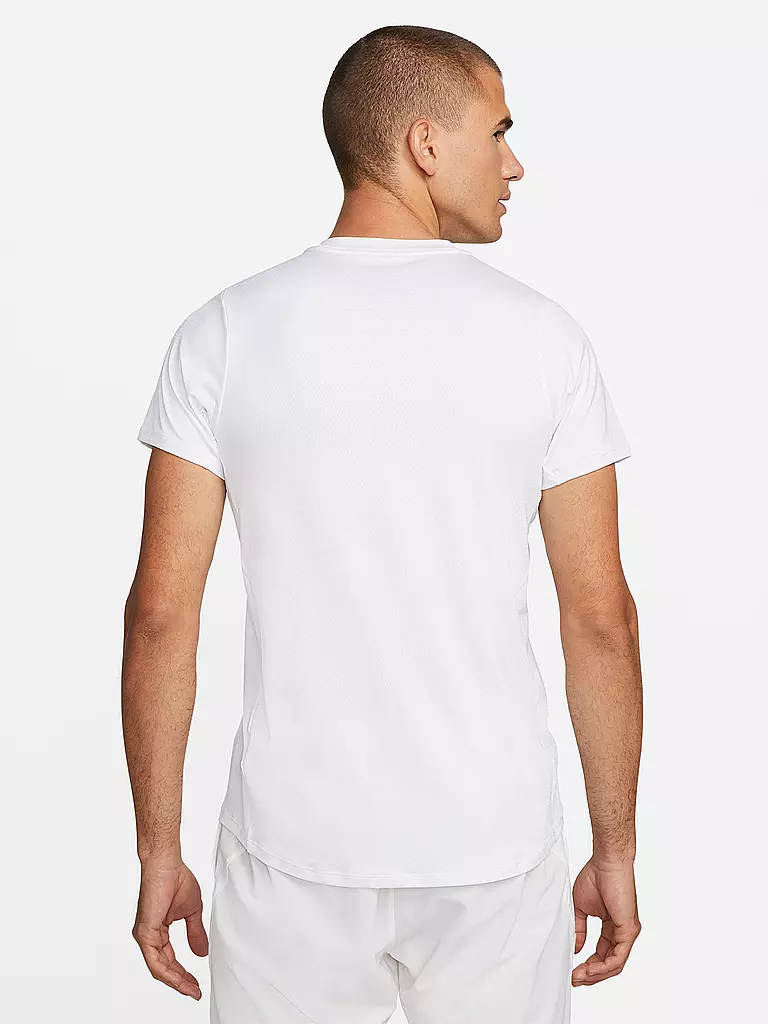 NIKE | Herren Laufshirt NikeCourt Dri-FIT Advantage | Blanc