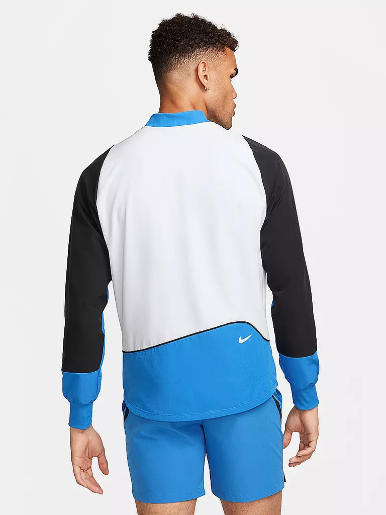 NIKE | Herren Tennisjacke NikeCourt Advantage Dri-FIT | Bleu