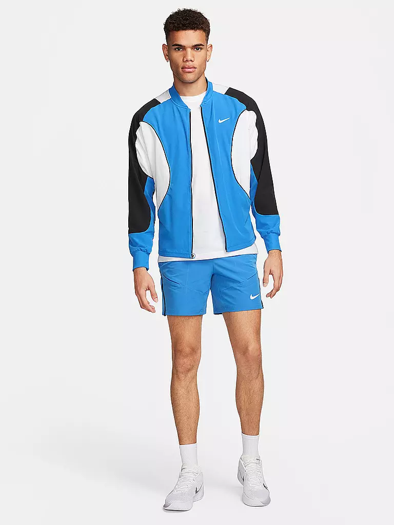 NIKE | Herren Tennisjacke NikeCourt Advantage Dri-FIT | Bleu