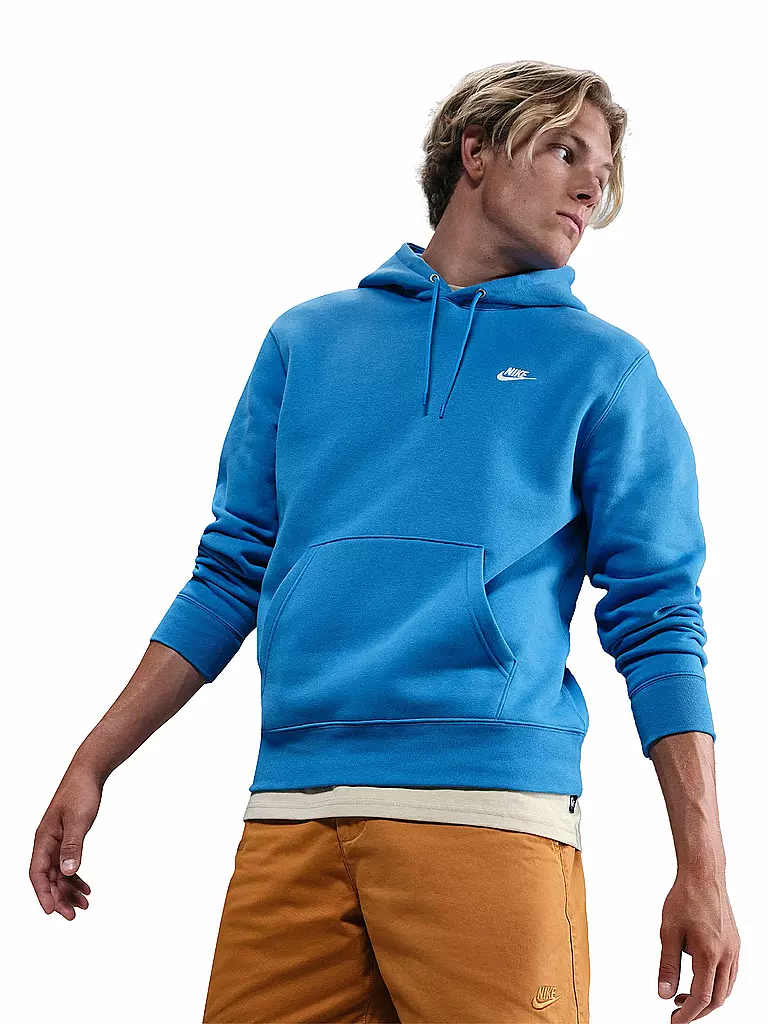 NIKE | Hoodie Club Fleece pour homme | Bleu