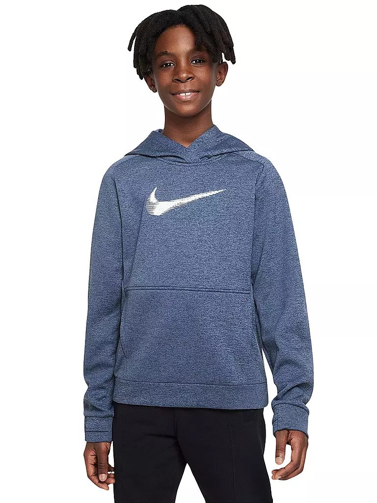 NIKE | Jungen Hoodie Therma Multi+ | Bleu