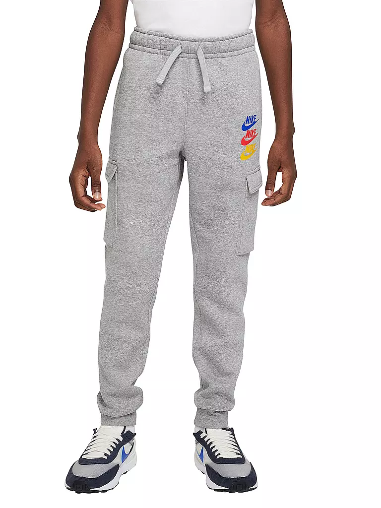 NIKE | Jungen Jogginghose Sportswear Standard Issue | Gris