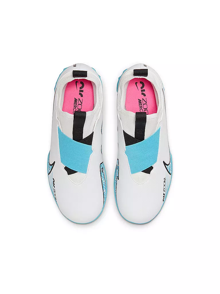 NIKE | Kinder Fußballschuhe Turf Jr. Zoom Mercurial Vapor 15 Academy TF | Blanc
