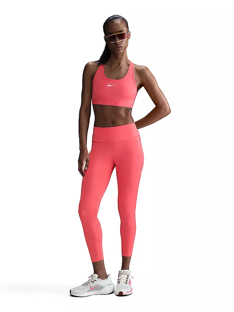 NIKE | Lauftight Swoosh 7/8 pour femme | Corail