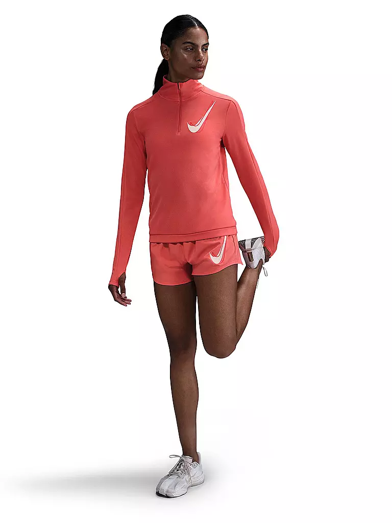 NIKE | Maillot de course Swoosh pour femme | Corail