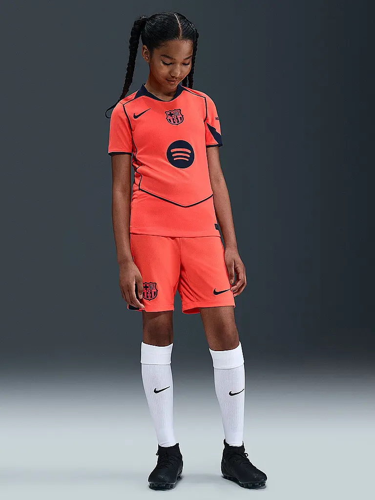 NIKE | Maillot de football FCB pour enfants | Bleu foncé