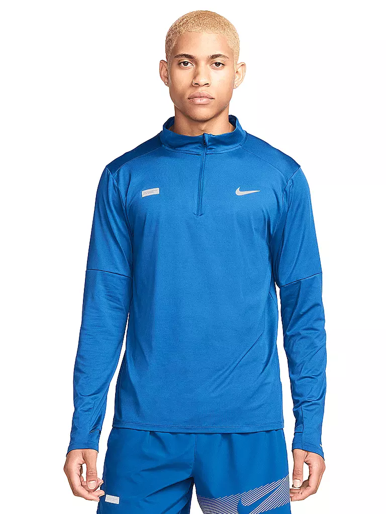 NIKE | Maillot de running homme Flash Dri-FIT | Bleu foncé