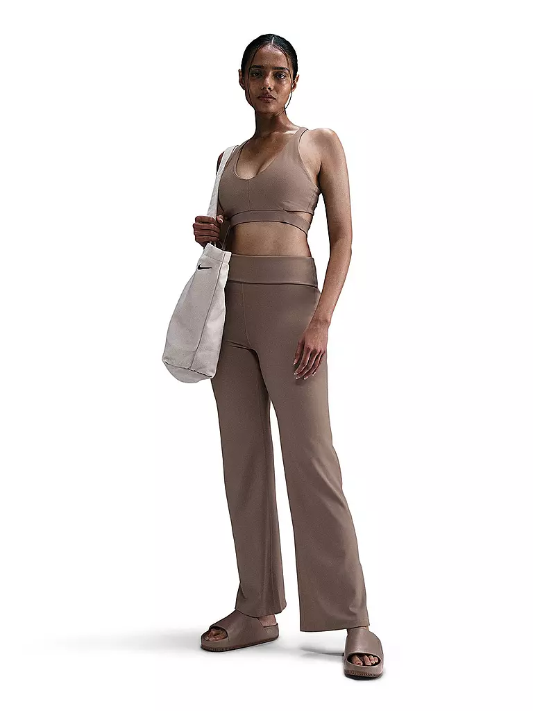 NIKE | Pantalon de fitness femme NK DF One Fldovr | Marron