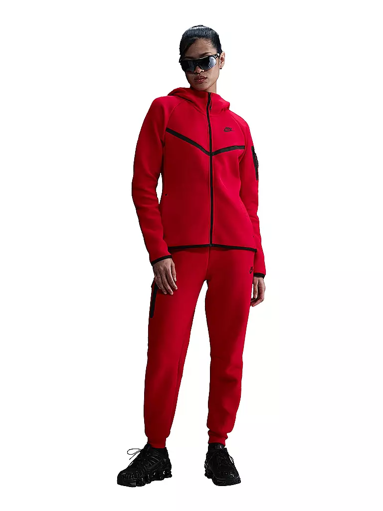 NIKE | Pantalon de jogging femme Sportswear Tech Fleece | Rouge